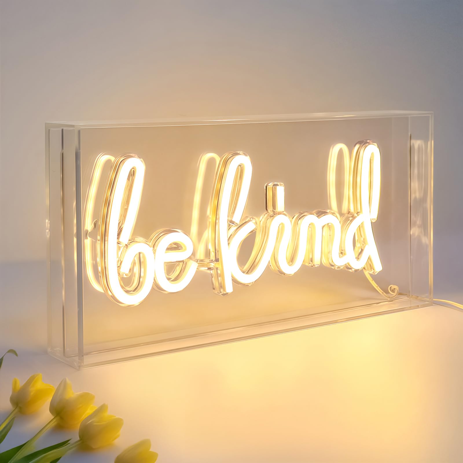 lettered Neon Sign