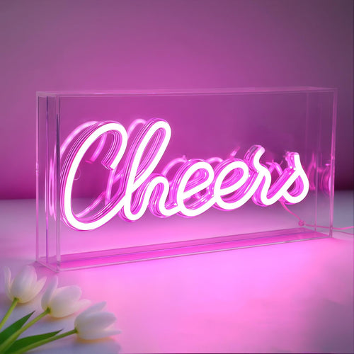 lettered Neon Sign